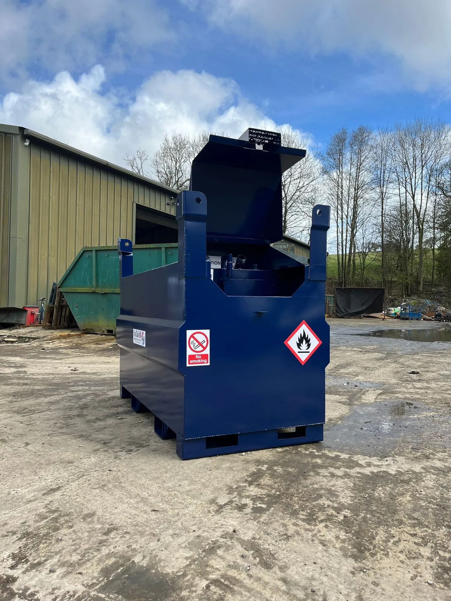 1350 Litre Fuel Safe Cube, view 2