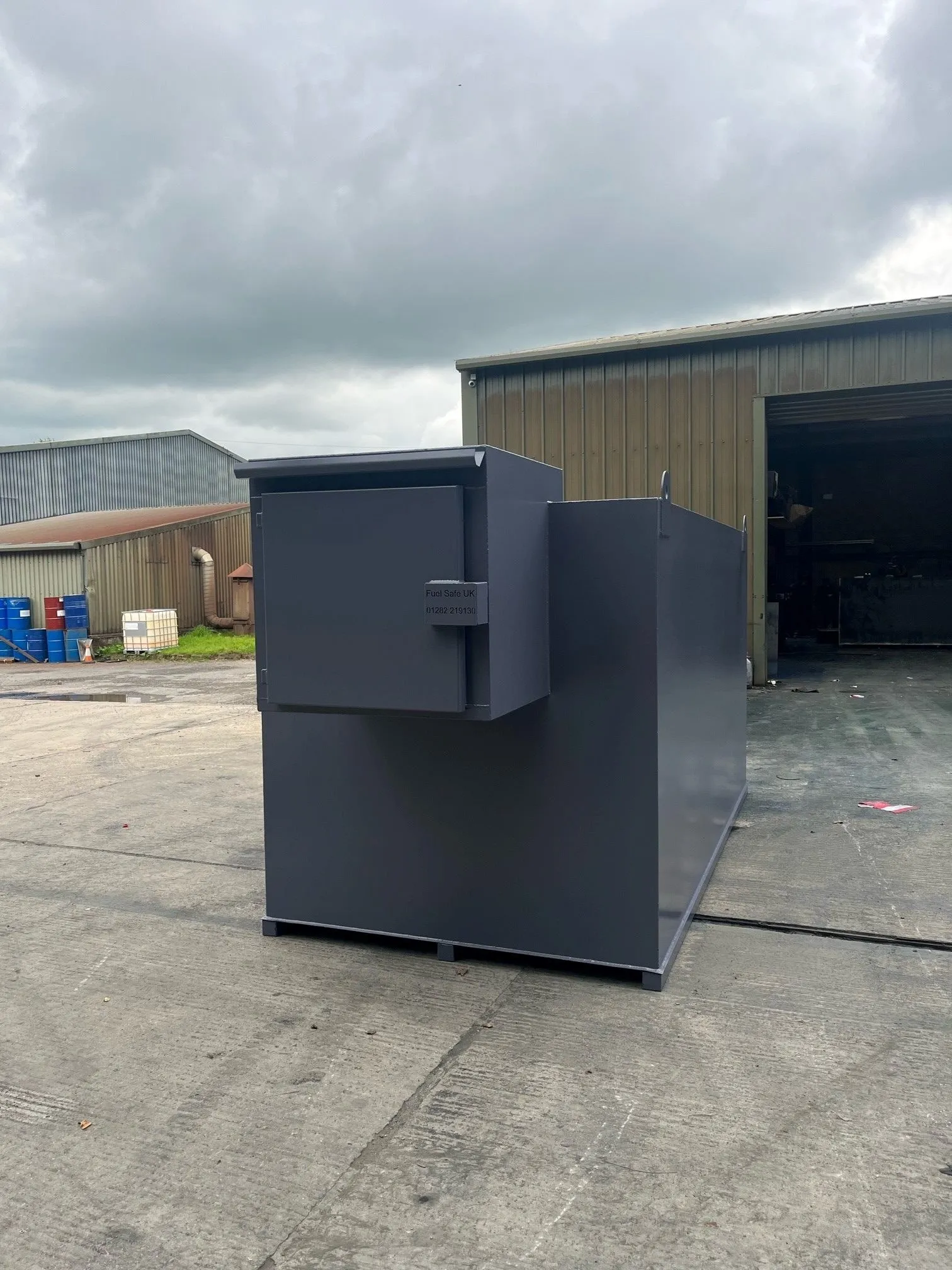 13,500 litre bunded fuel tank built by Fuel Safe UK