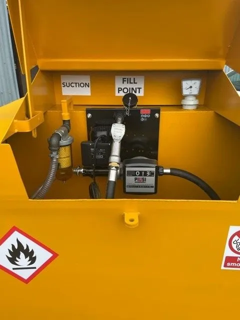 2,000 litre bunded fuel tank built by Fuel Safe UK