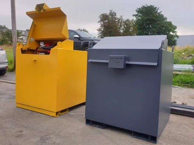 500 Litre Bunded Fuel Tank from our Steel Bunded Fuel Tanks range by Fuel Safe UK