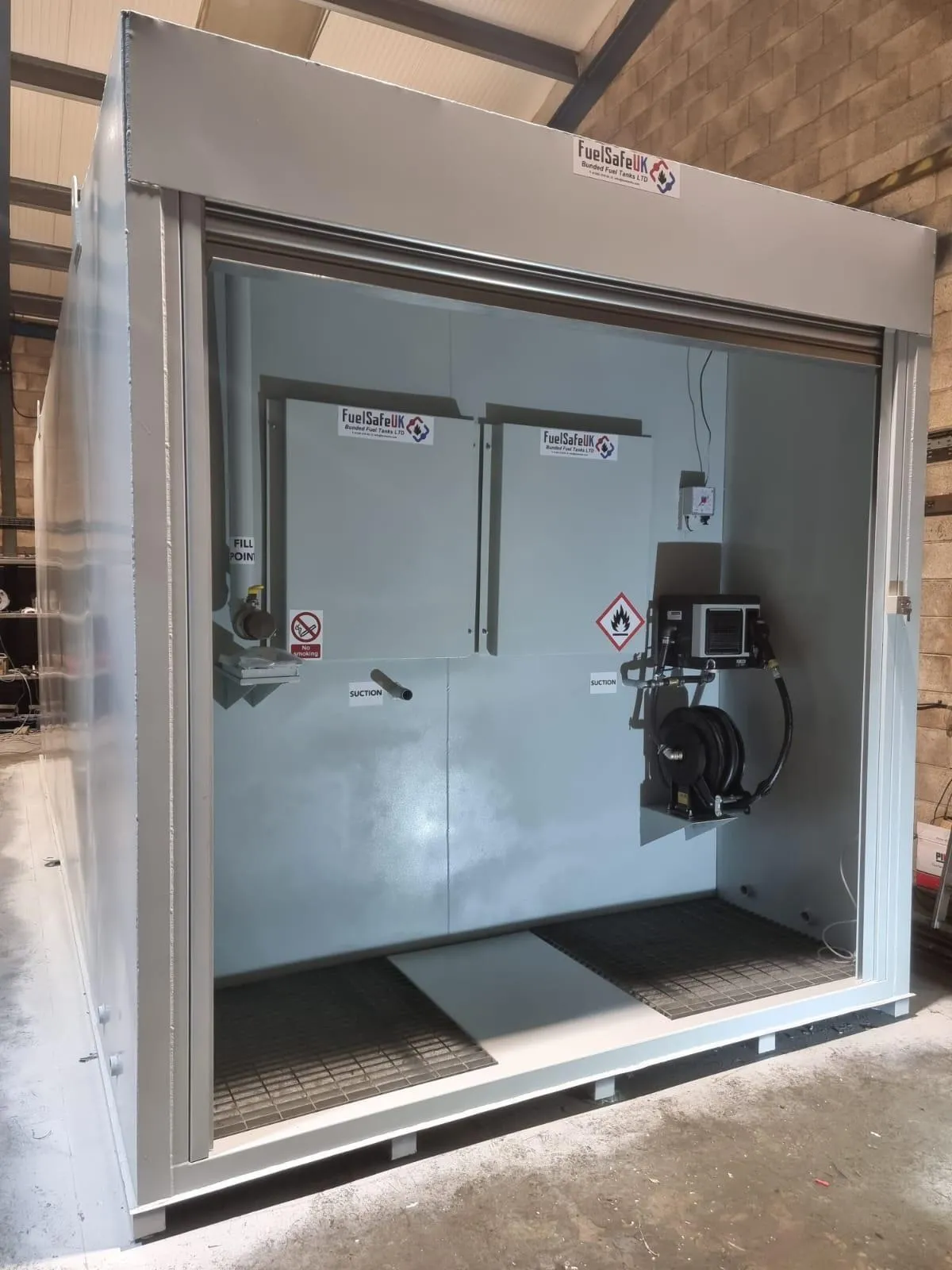 70,000 litre bunded fuel tank built by Fuel Safe UK