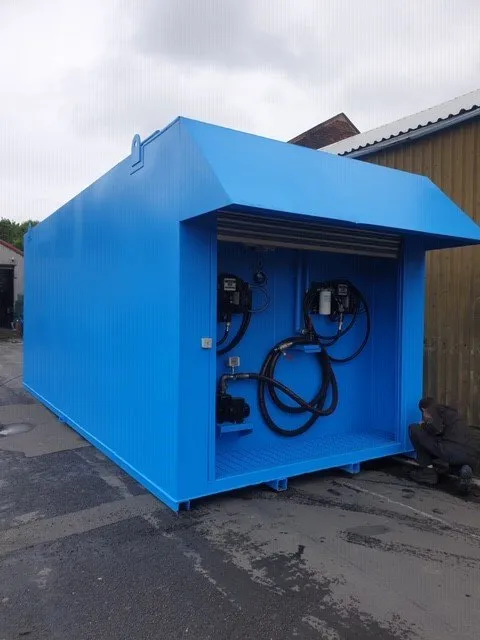 Ashcourt Developments, Logistics bunded fuel tank project by Fuel Safe UK