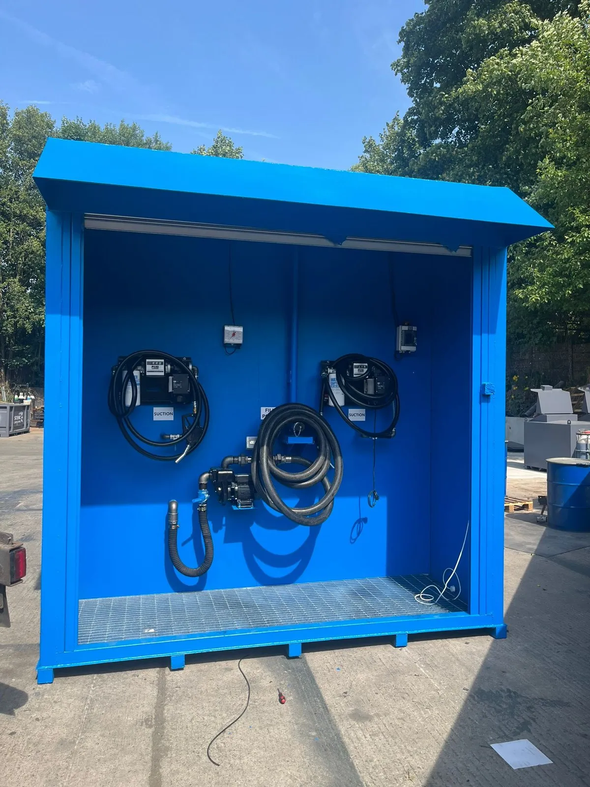 Ashcourt Developments bunded fuel tank project by Fuel Safe UK