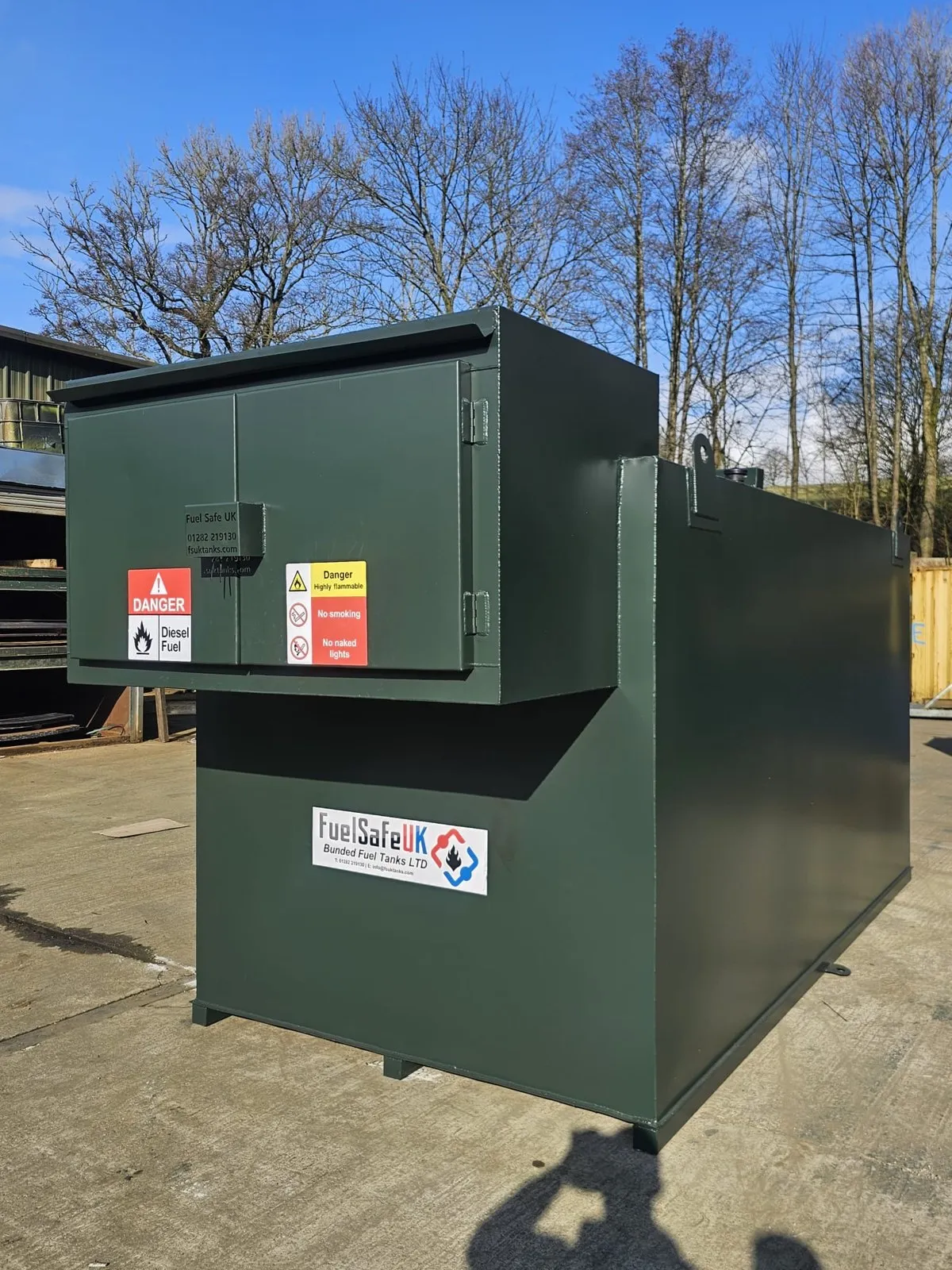 Ashford Bros bunded fuel tank project by Fuel Safe UK