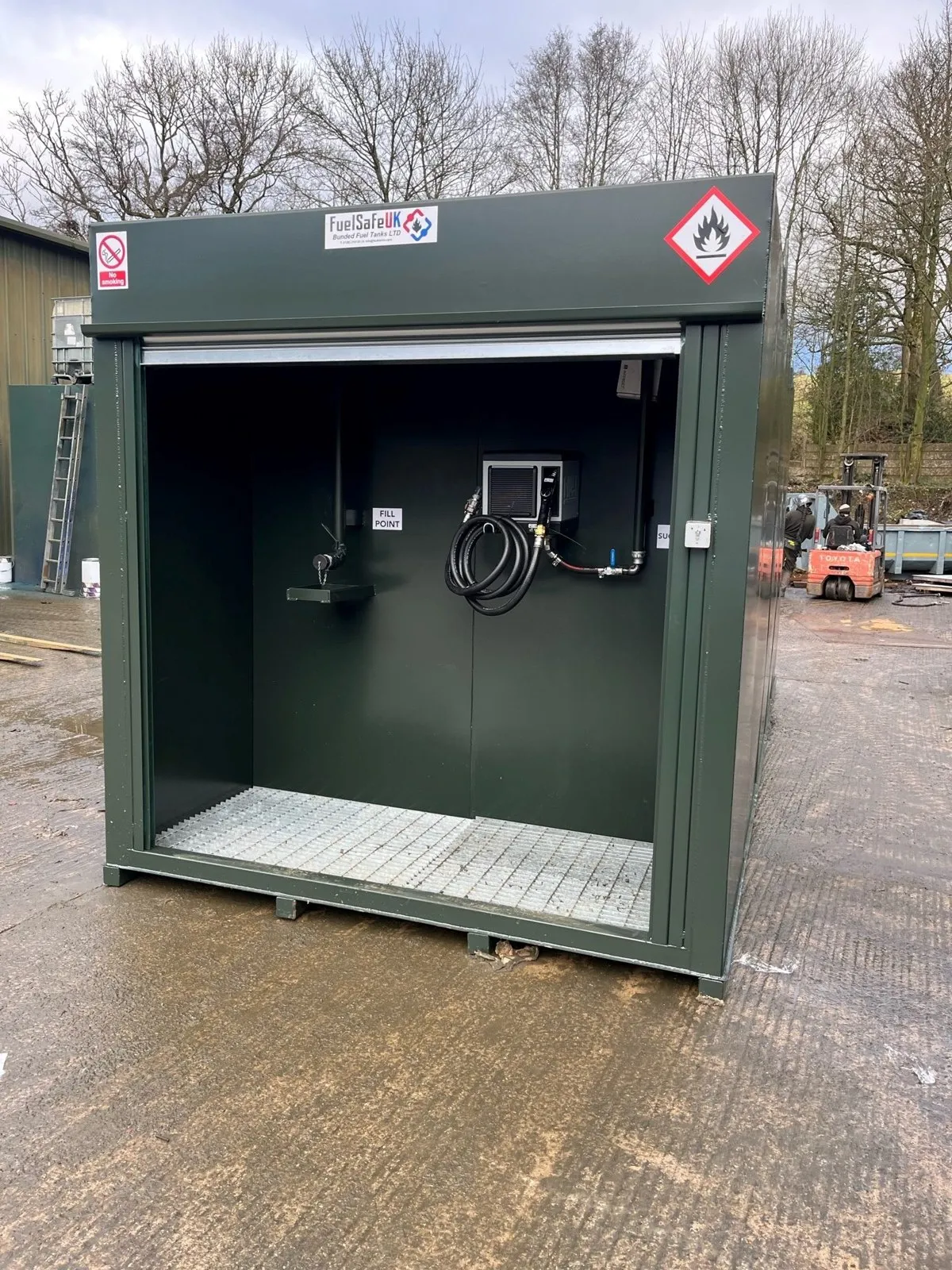 Barnfield Engineering bunded fuel tank project by Fuel Safe UK