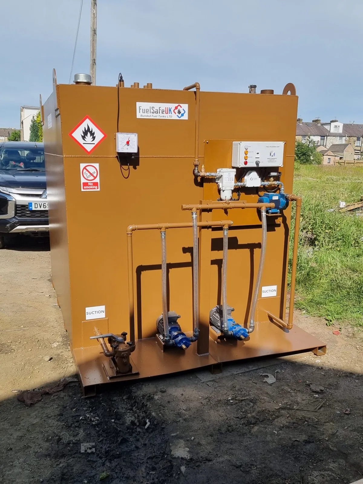 Bells Power Solutions bunded fuel tank project by Fuel Safe UK