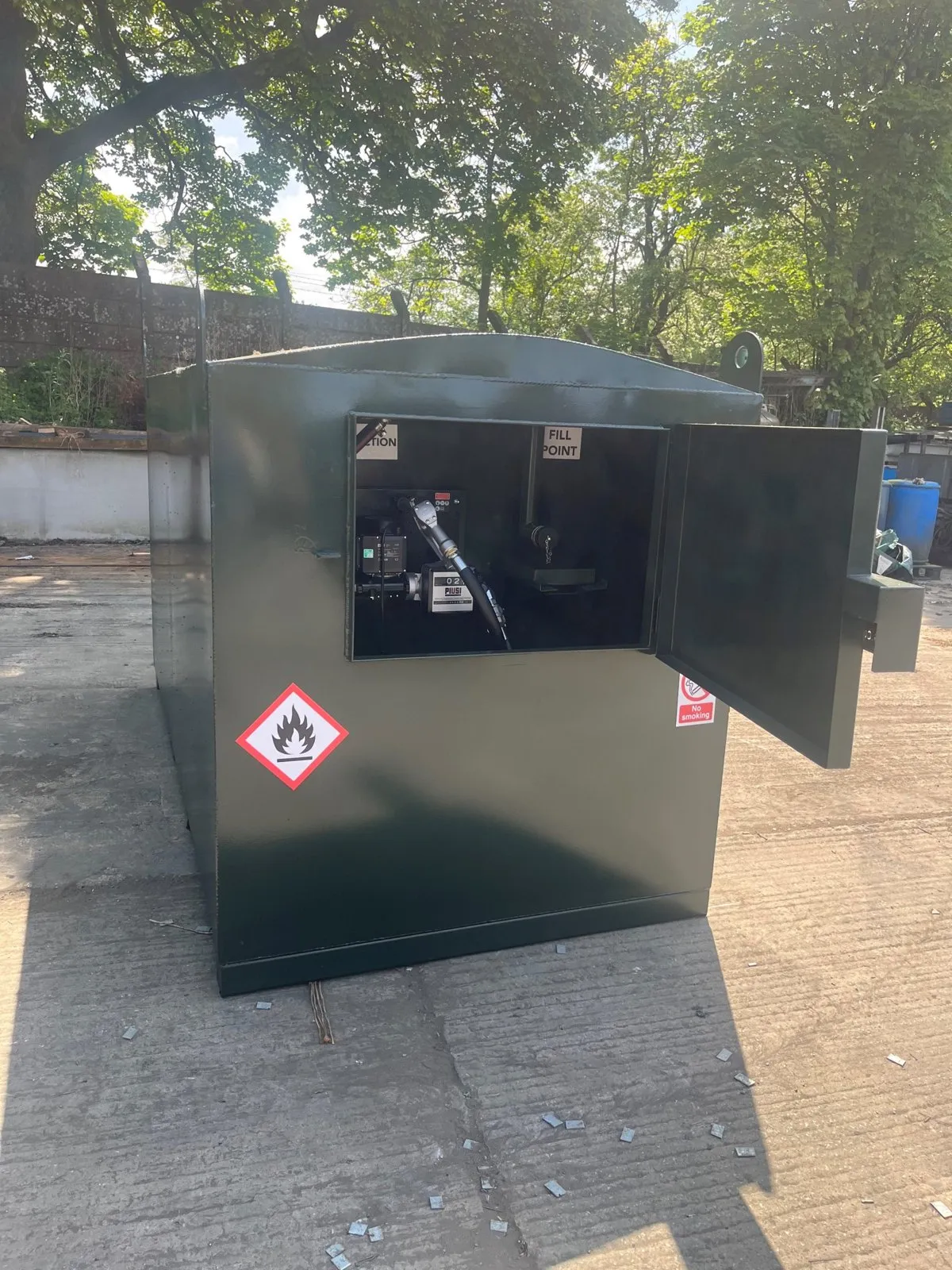 BMH Scaffold Ltd 5000 litre bunded fuel tank