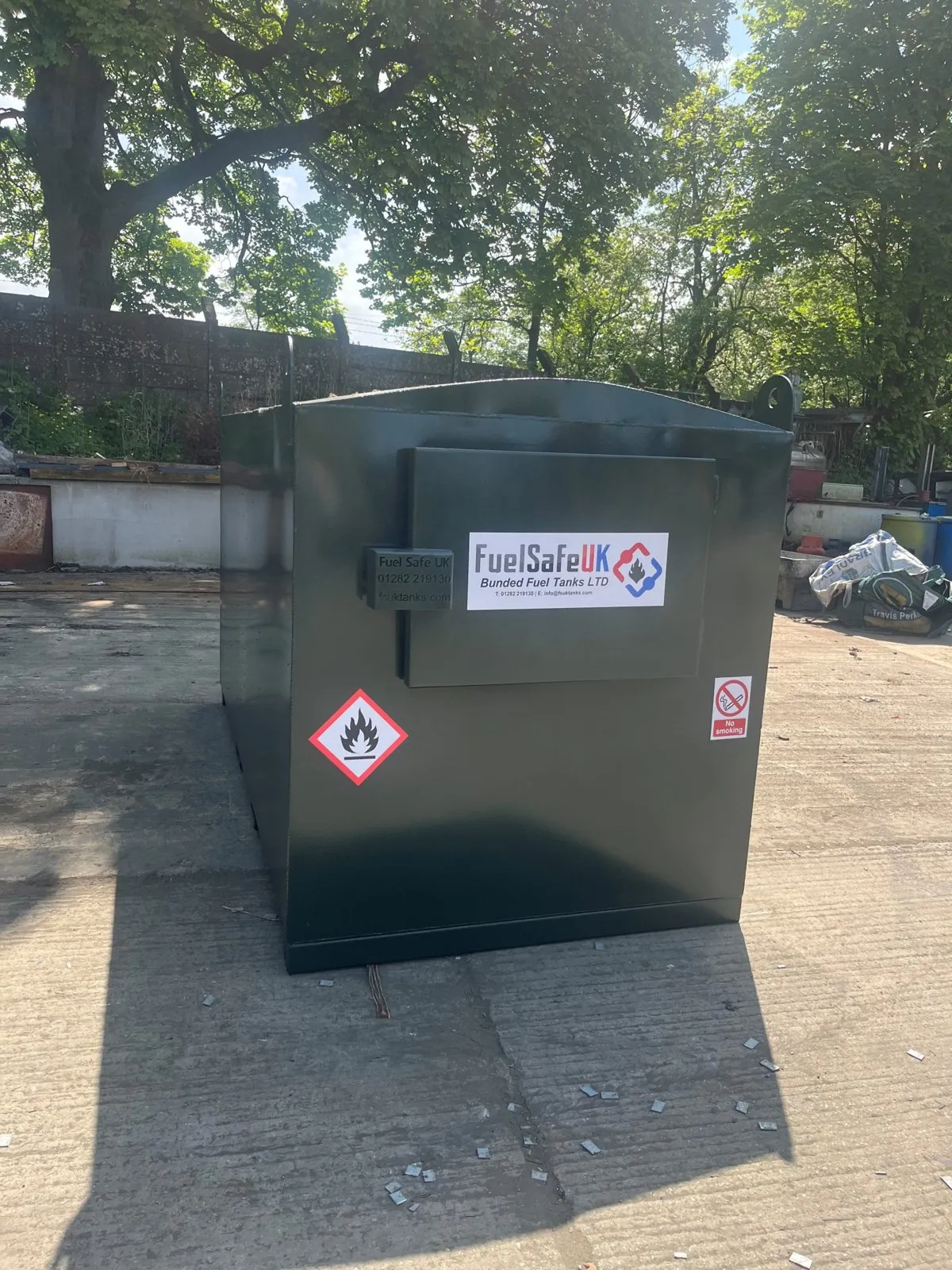 BMH Scaffold Ltd bunded fuel tank project by Fuel Safe UK