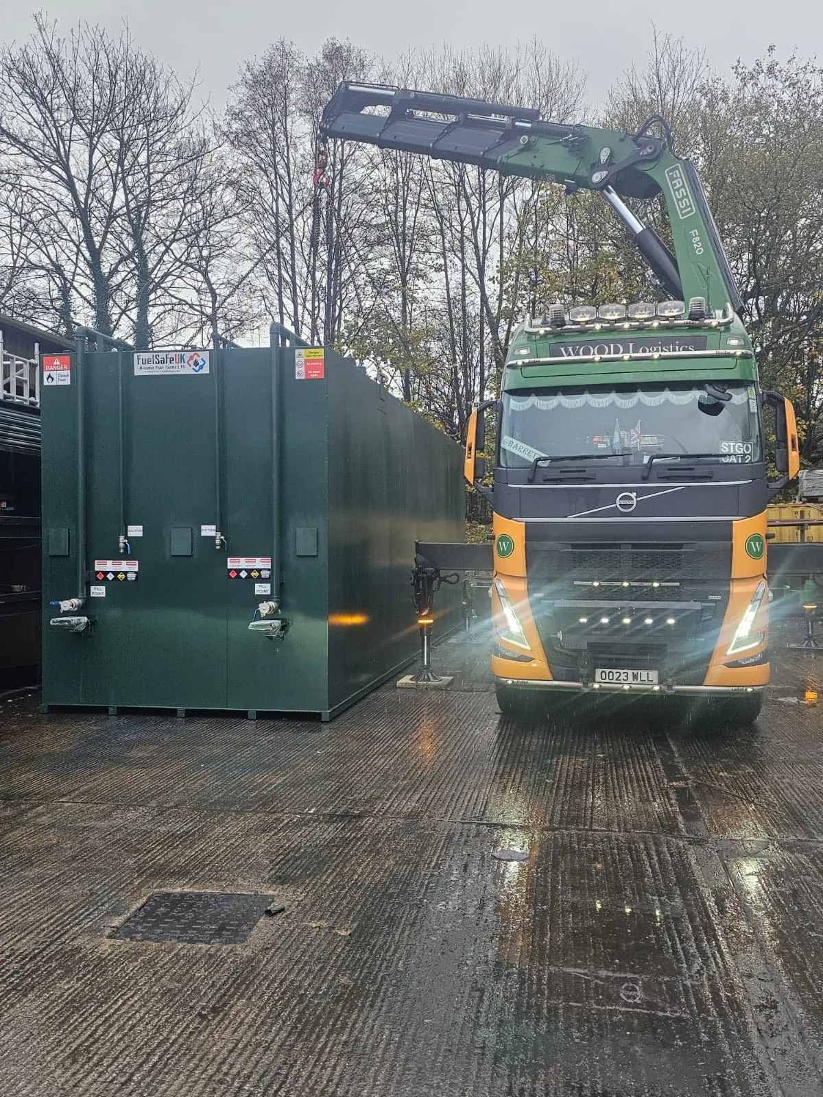 Bunded fuel tank delivered to Buffaload Limited