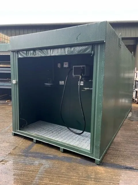CB Skip Hire bunded fuel tank