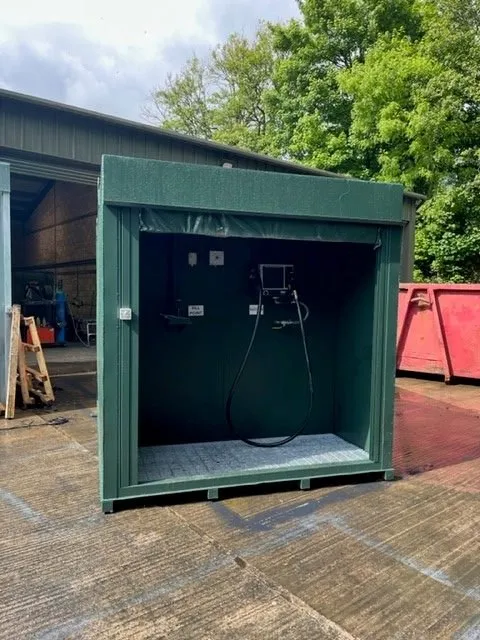 CB Skip Hire bunded fuel tank project by Fuel Safe UK