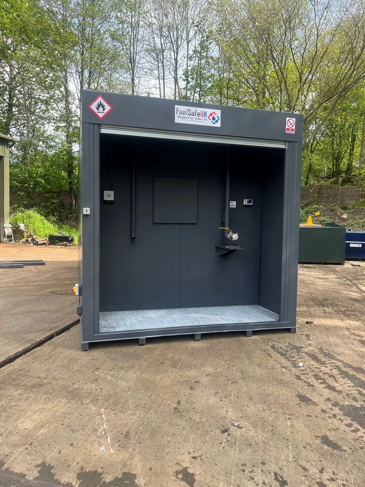 DPD Ireland bunded fuel tank project by Fuel Safe UK