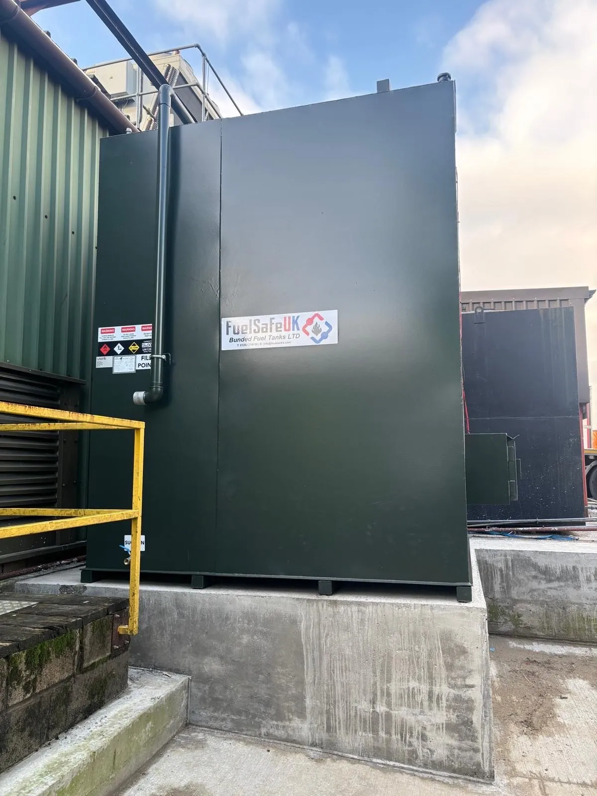 Dunbia Sawley bunded fuel tank project by Fuel Safe UK