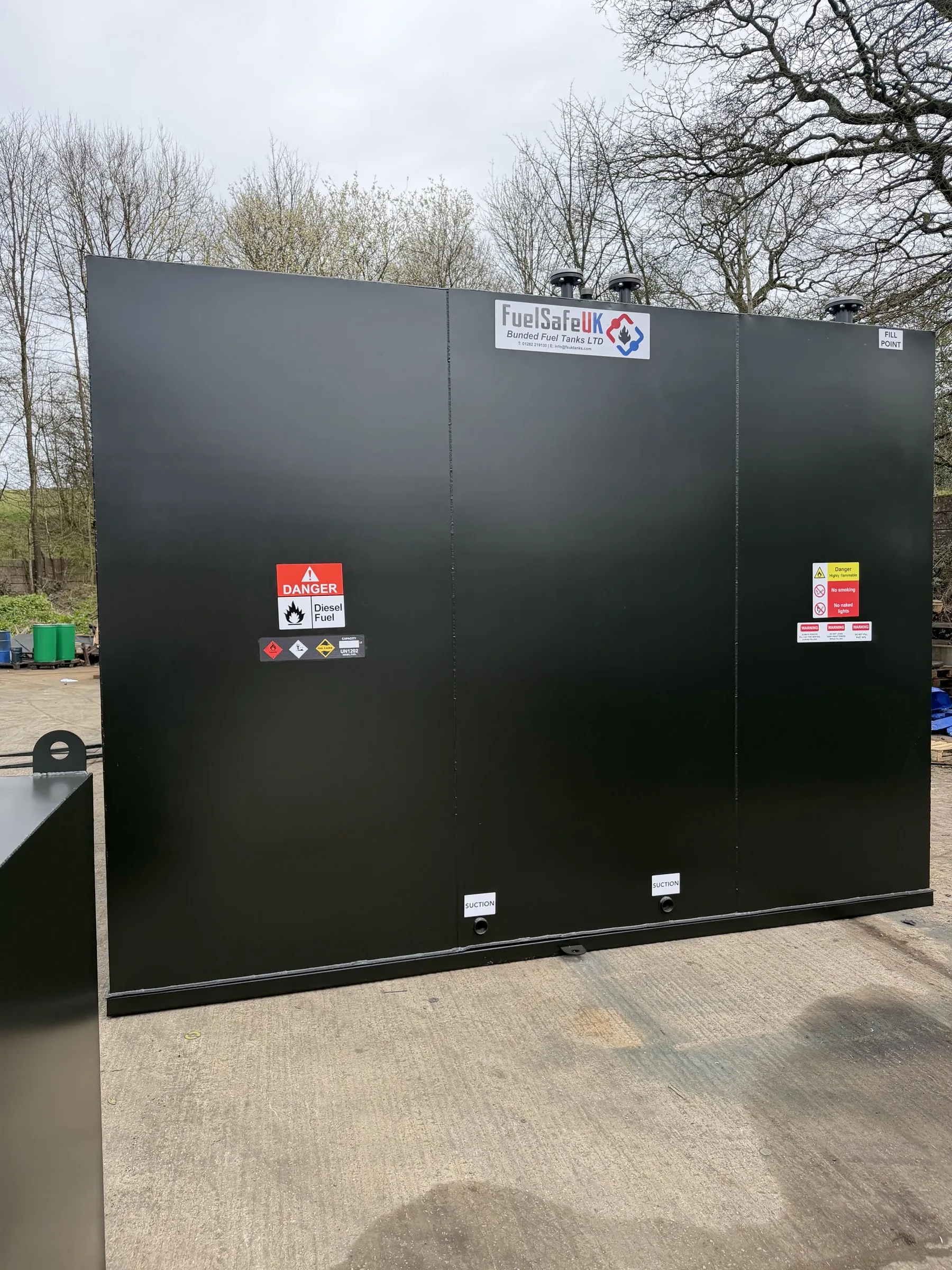 50,000 litre bunded fuel tank built for Ensign