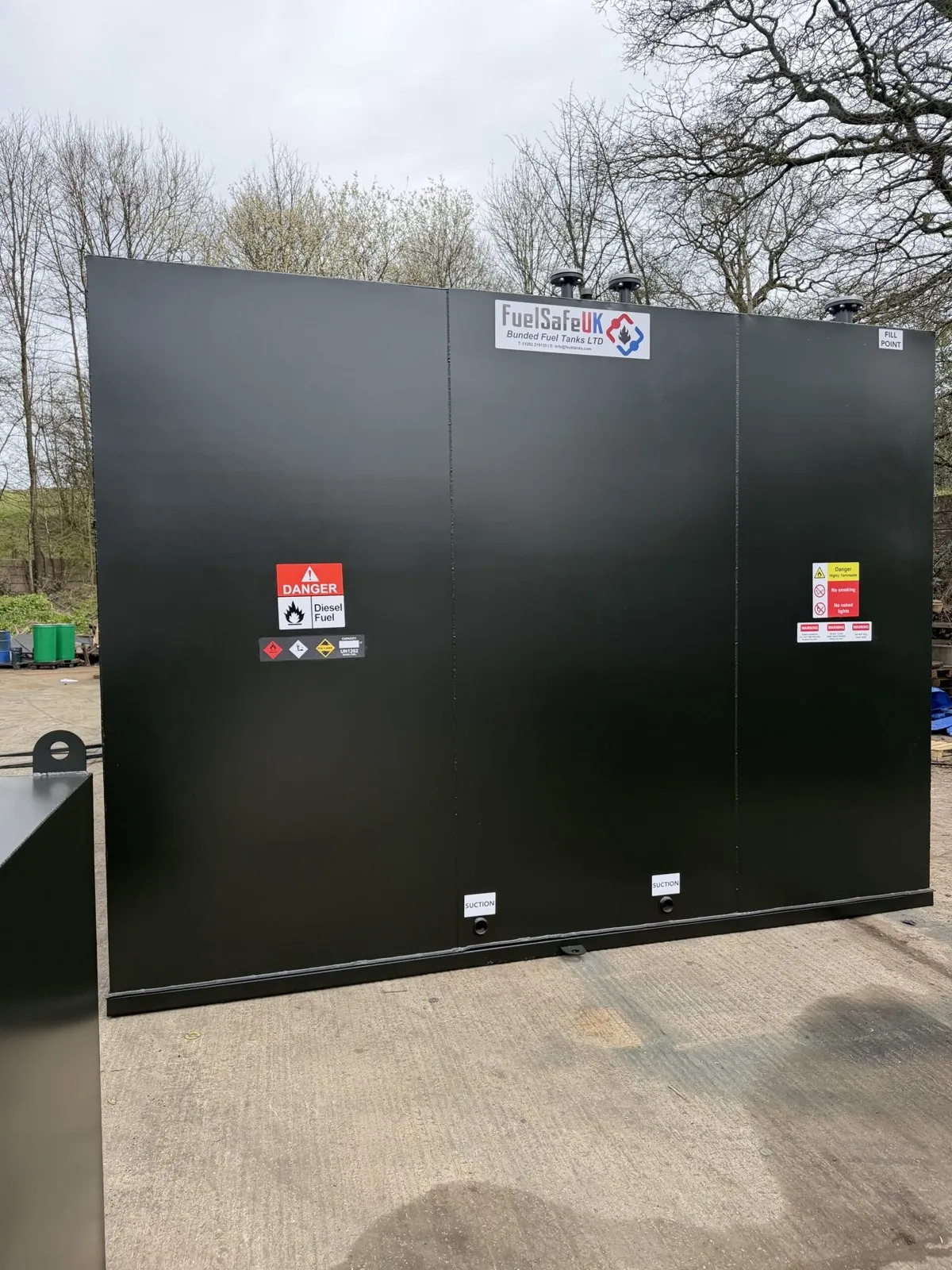 Ensign bunded fuel tank project by Fuel Safe UK