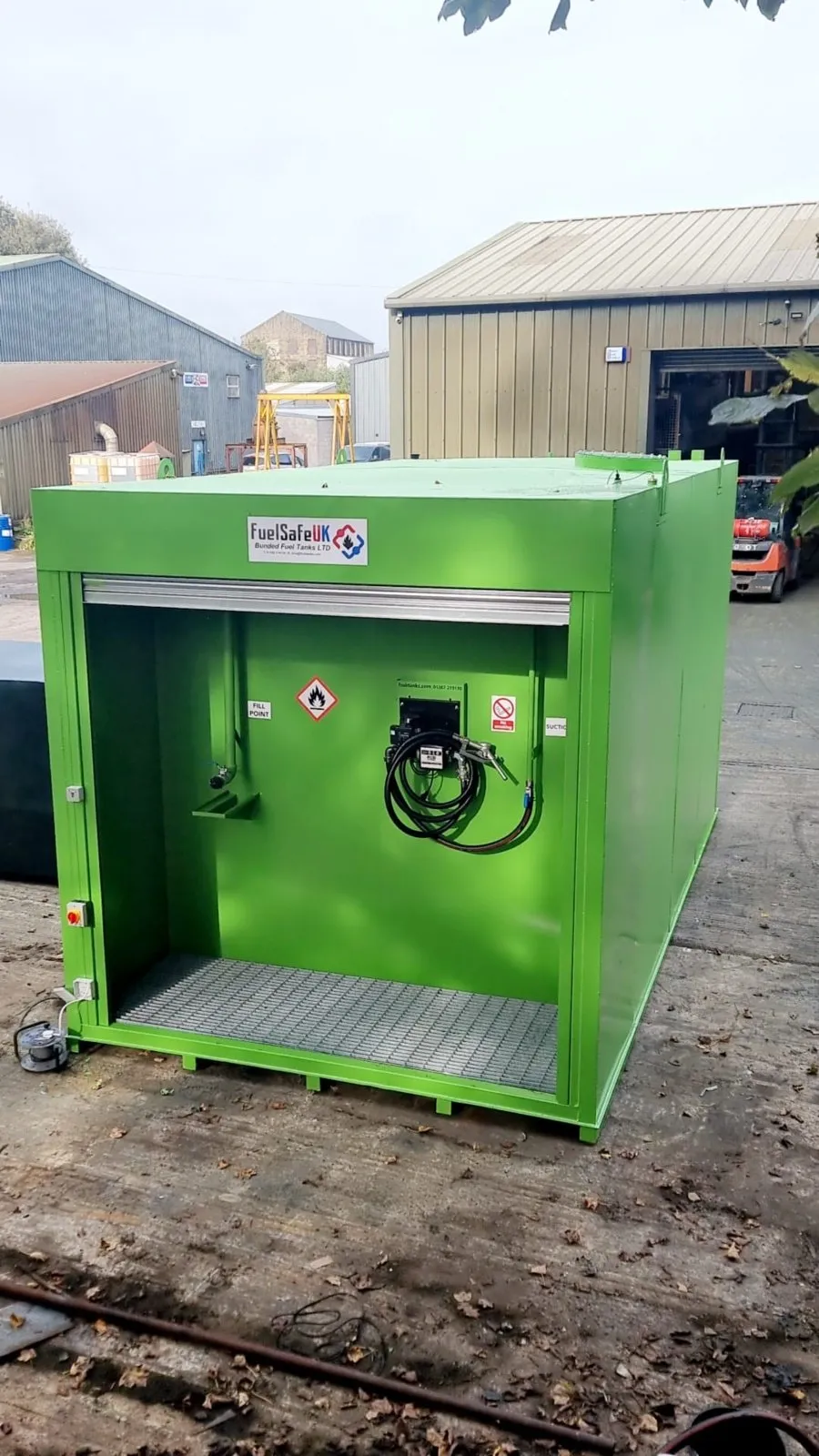 ES Facilities Management bunded fuel tank project by Fuel Safe UK