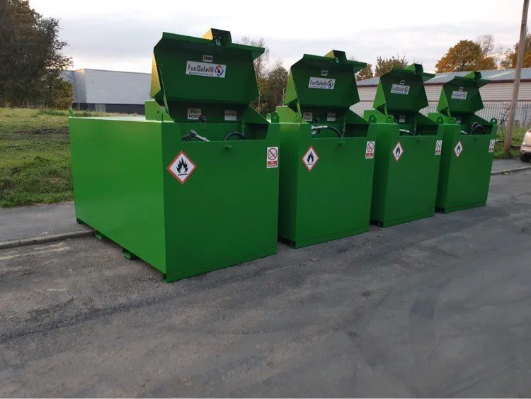 GNL Construction bunded fuel tank project by Fuel Safe UK