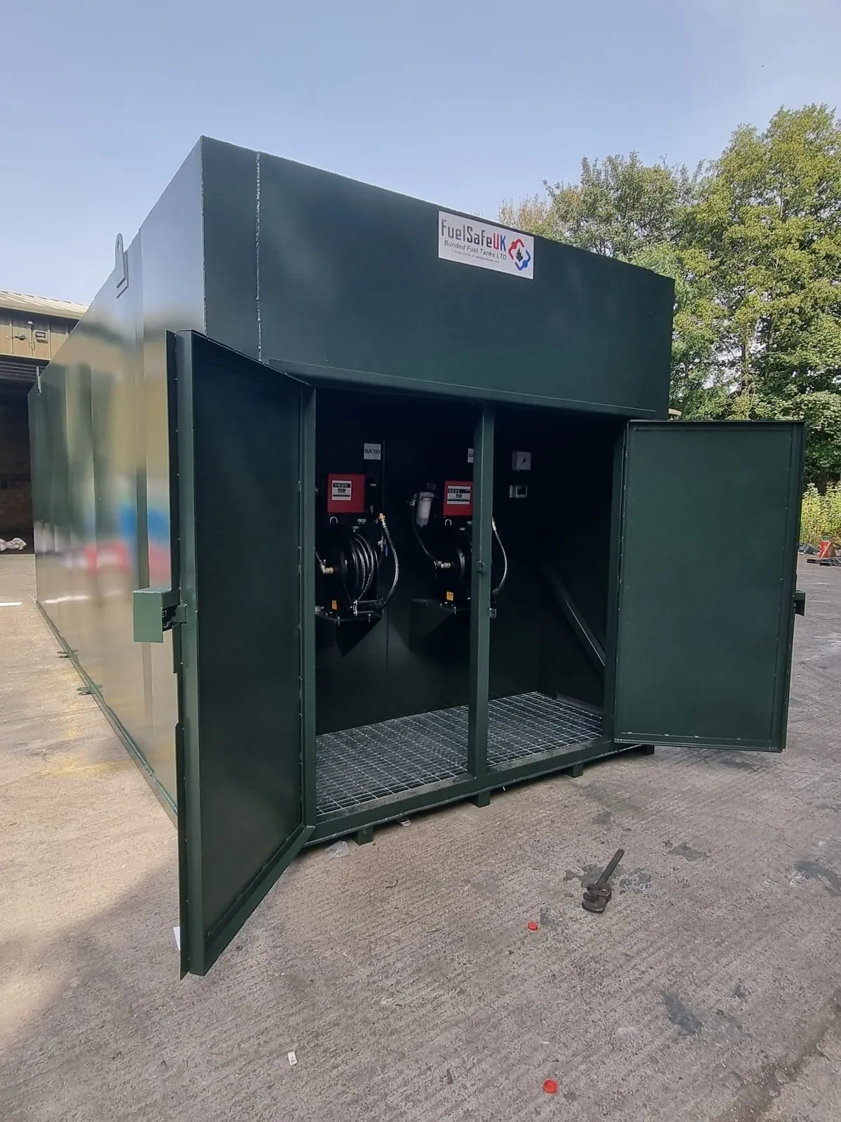 Imperial Coaches bunded fuel tank project by Fuel Safe UK