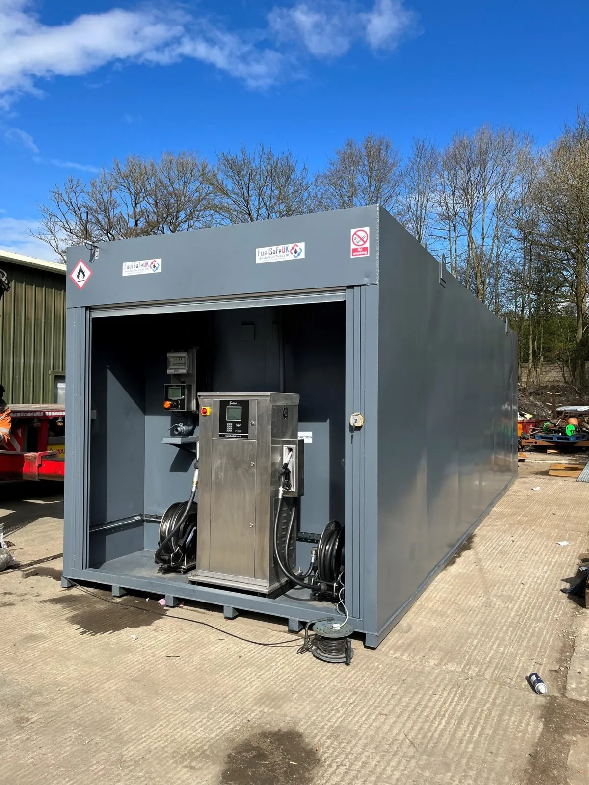 J & M Murdoch and Sons Ltd 70000 litre bunded fuel tank