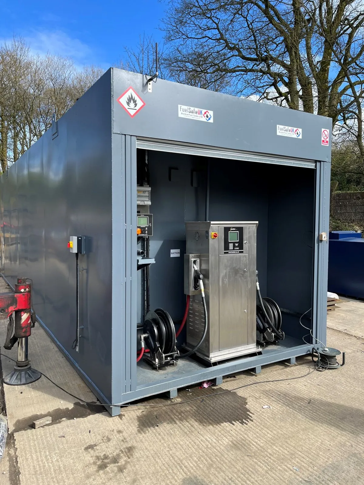 J & M Murdoch and Sons bunded fuel tank project by Fuel Safe UK