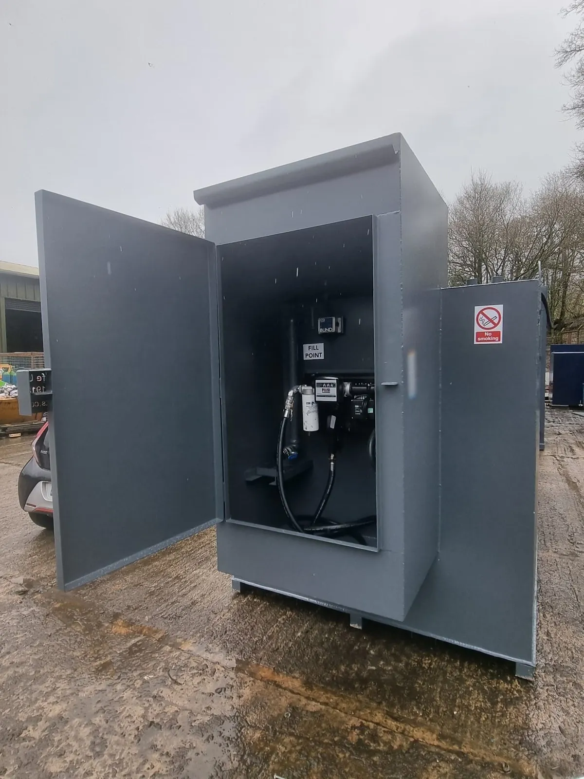 JJ Murdock and Sons 13500 litre bunded fuel tank