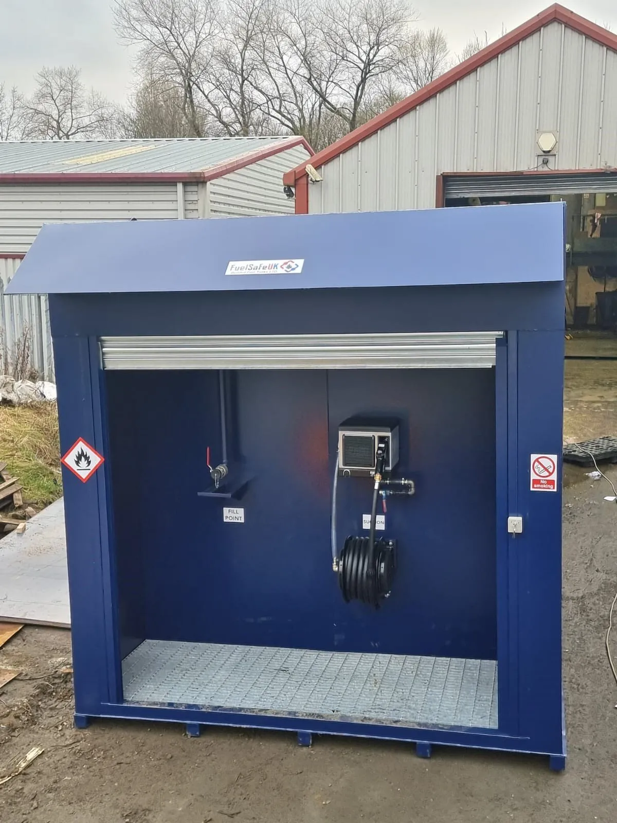 Jm transport services ltd bunded fuel tank project by Fuel Safe UK