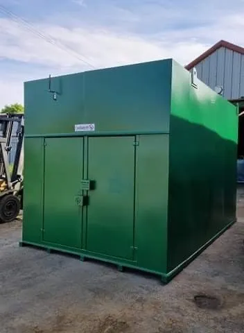 Lovie Quarry & Concrete Products bunded fuel tank project by Fuel Safe UK