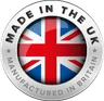 Made in the UK, manufactured in Britain