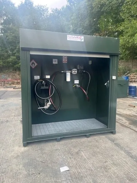 Metcalfe Farms bunded fuel tank