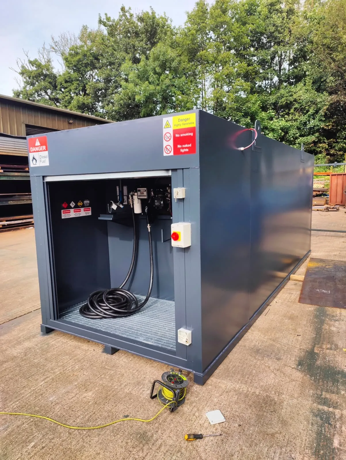 Netwise London East bunded fuel tank project by Fuel Safe UK
