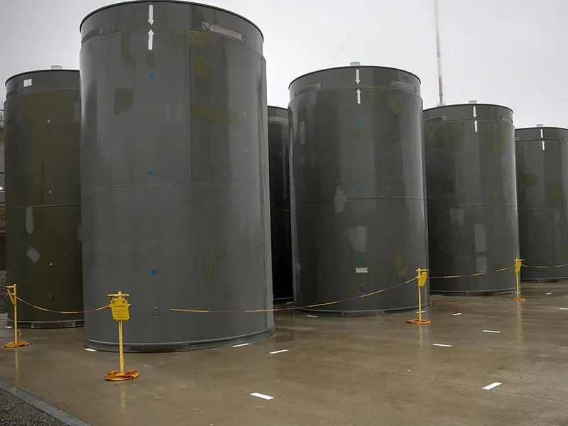 Oil and power fuel storage tanks