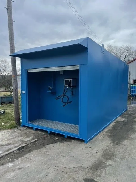 One stop recycling bunded fuel tank
