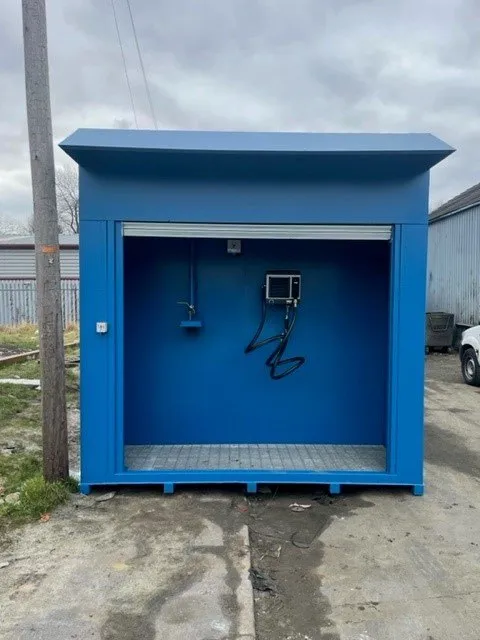 One stop recycling bunded fuel tank project by Fuel Safe UK