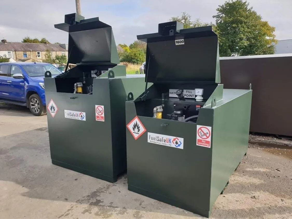 Osmond Transport bunded fuel tank project by Fuel Safe UK