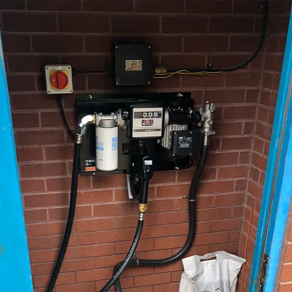 Piusi Wall Mounted Diesel Transfer Pump + Filter, view 2