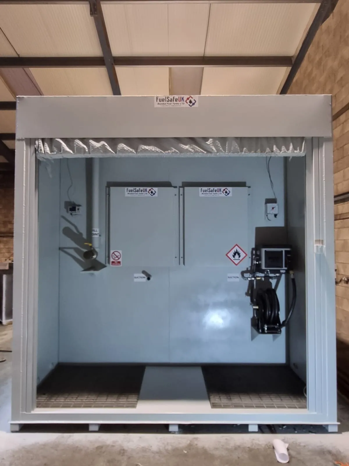 Pleavin Power bunded fuel tank project by Fuel Safe UK