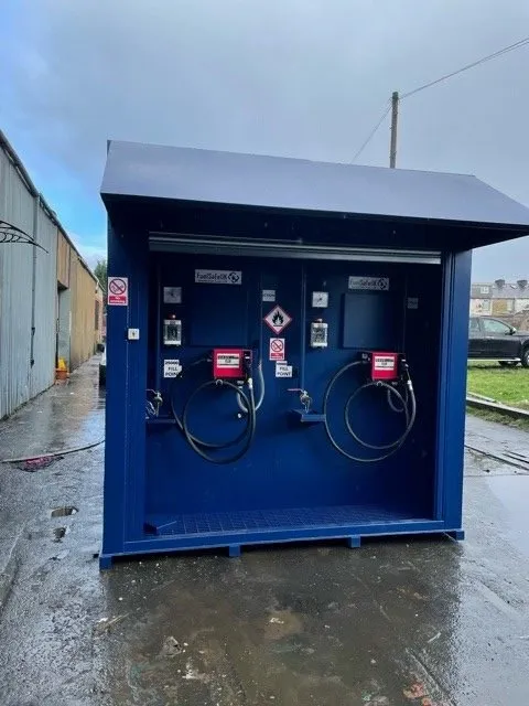 Simpsons Recycling 25000 litre split tank