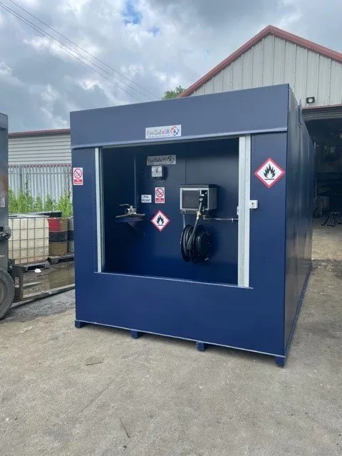 Singh Concrete 25000 litre bunded fuel tank