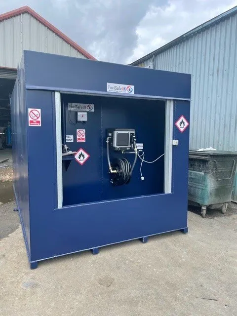 Singh Concrete bunded fuel tank project by Fuel Safe UK