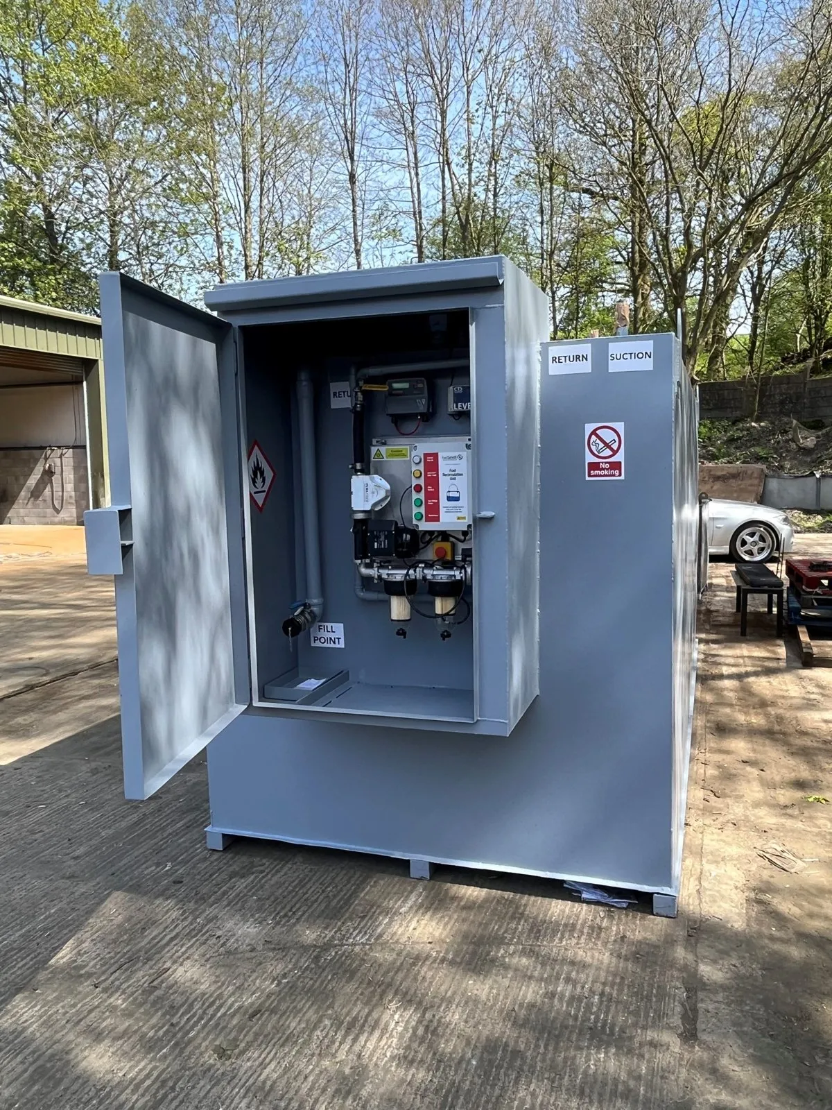 Standby Generator Solutions bunded fuel tank project by Fuel Safe UK