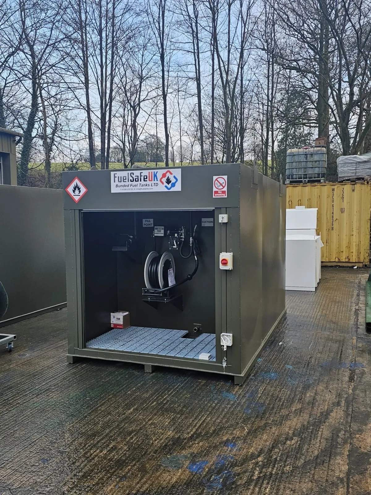 15000 litre bunded diesel tank