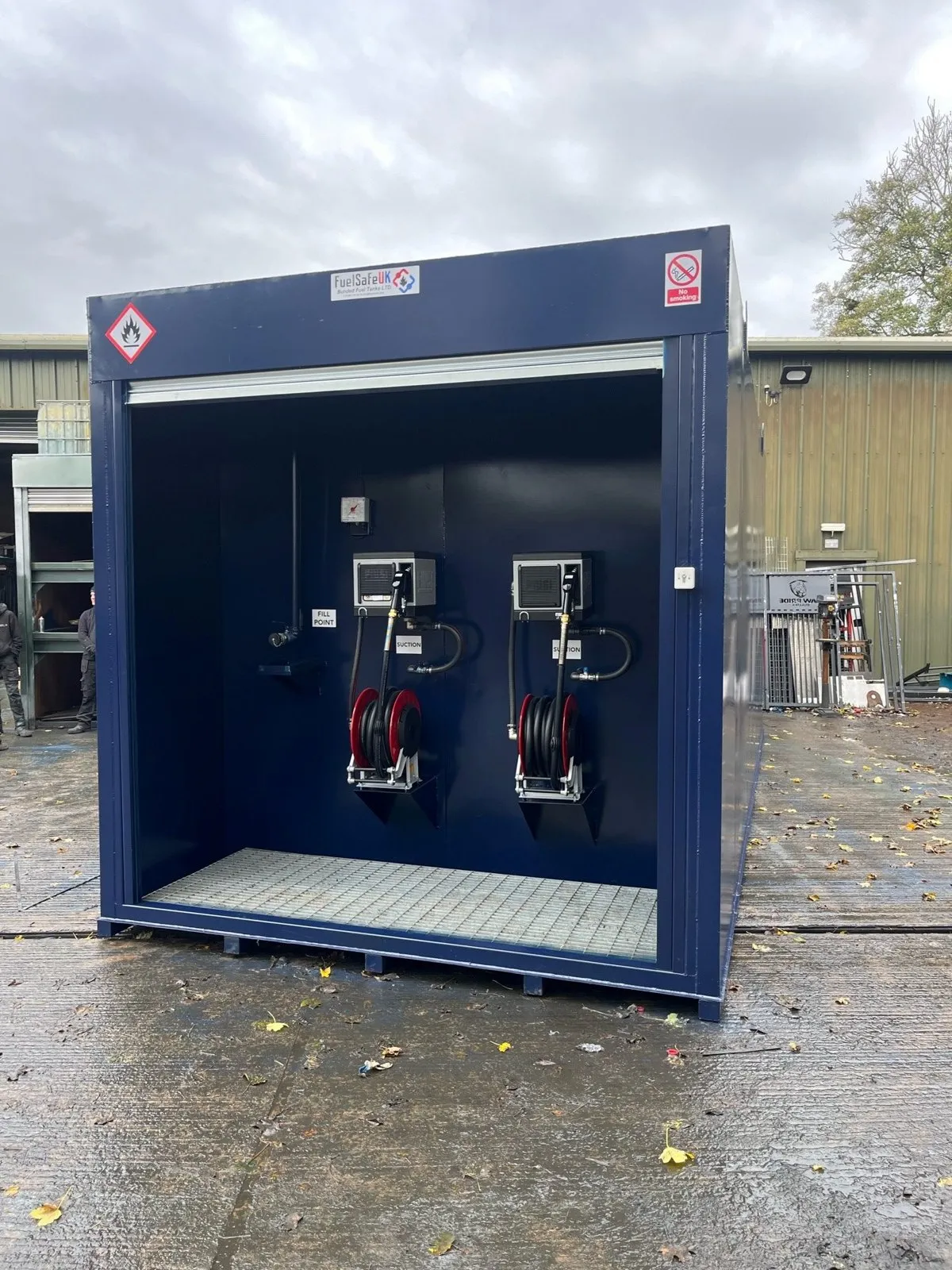 Techfloor bunded fuel tank project by Fuel Safe UK