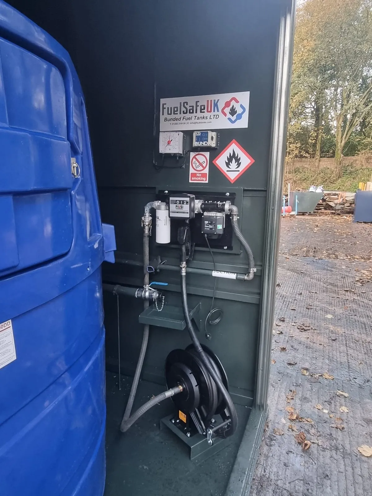 Tillers Turf fuel storage tanks