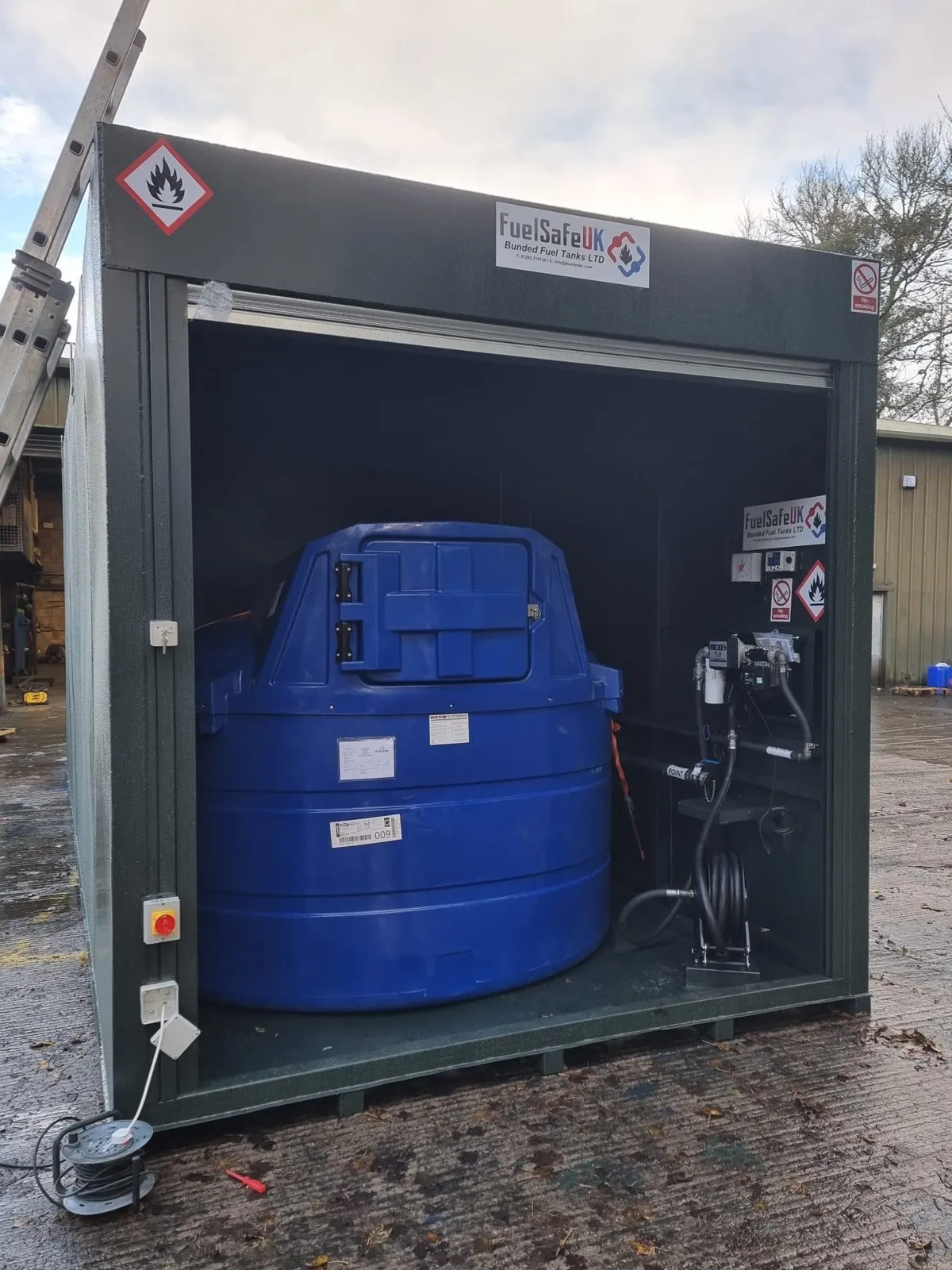 Tillers Turf bunded fuel tank project by Fuel Safe UK
