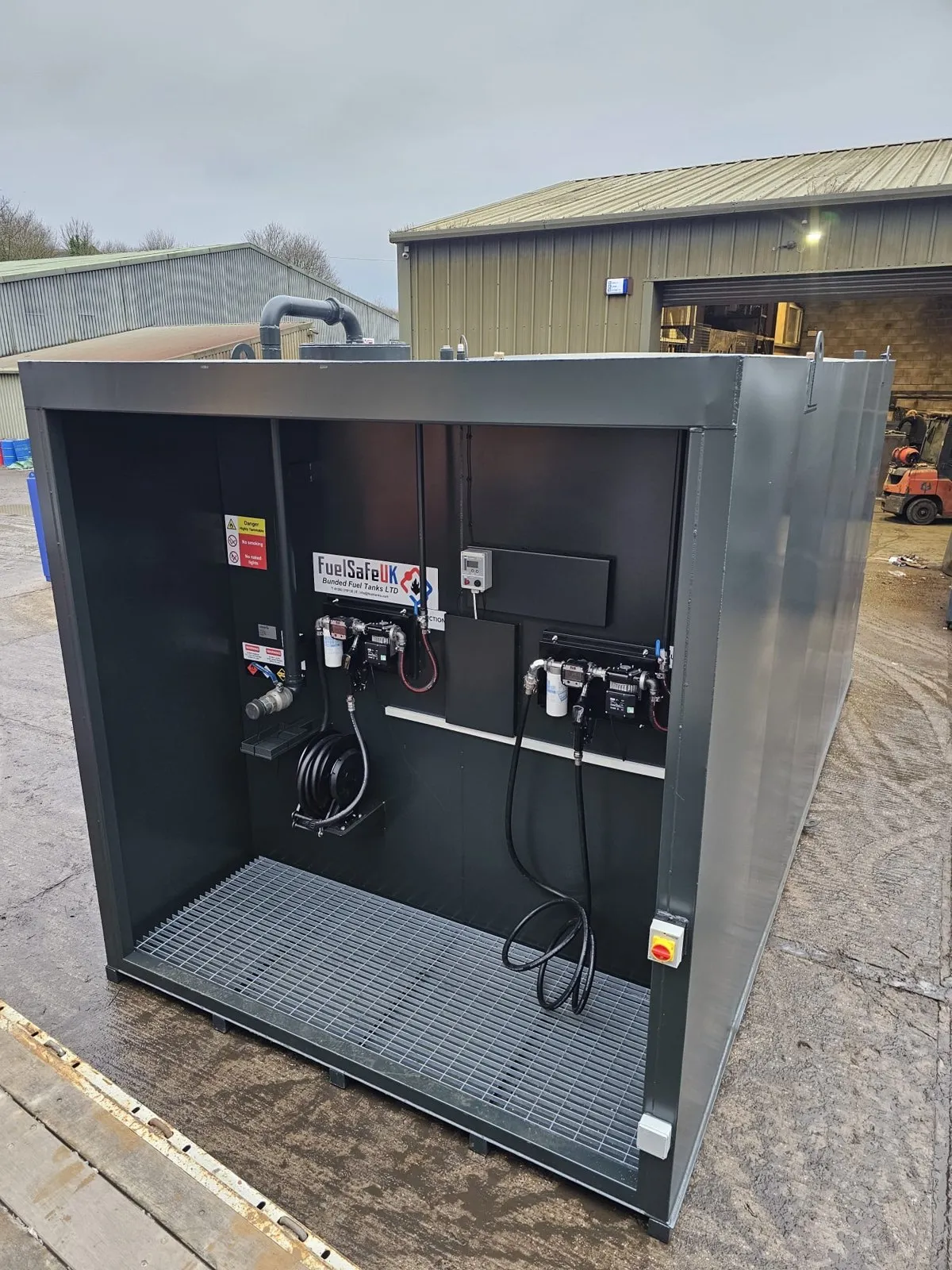 Uplands Retail bunded fuel tank project by Fuel Safe UK