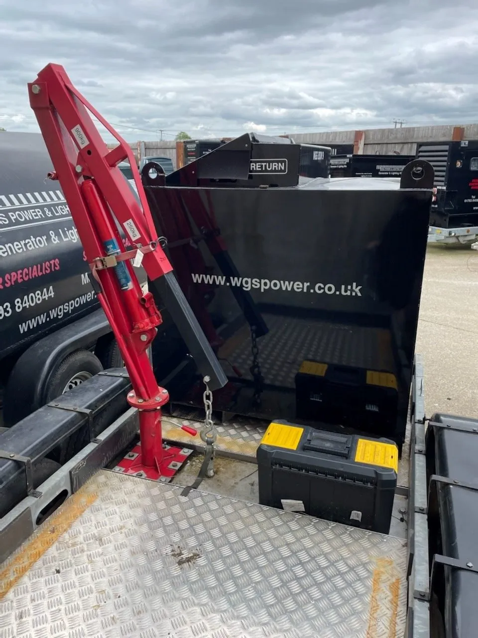 WGS Power bunded fuel tank project by Fuel Safe UK