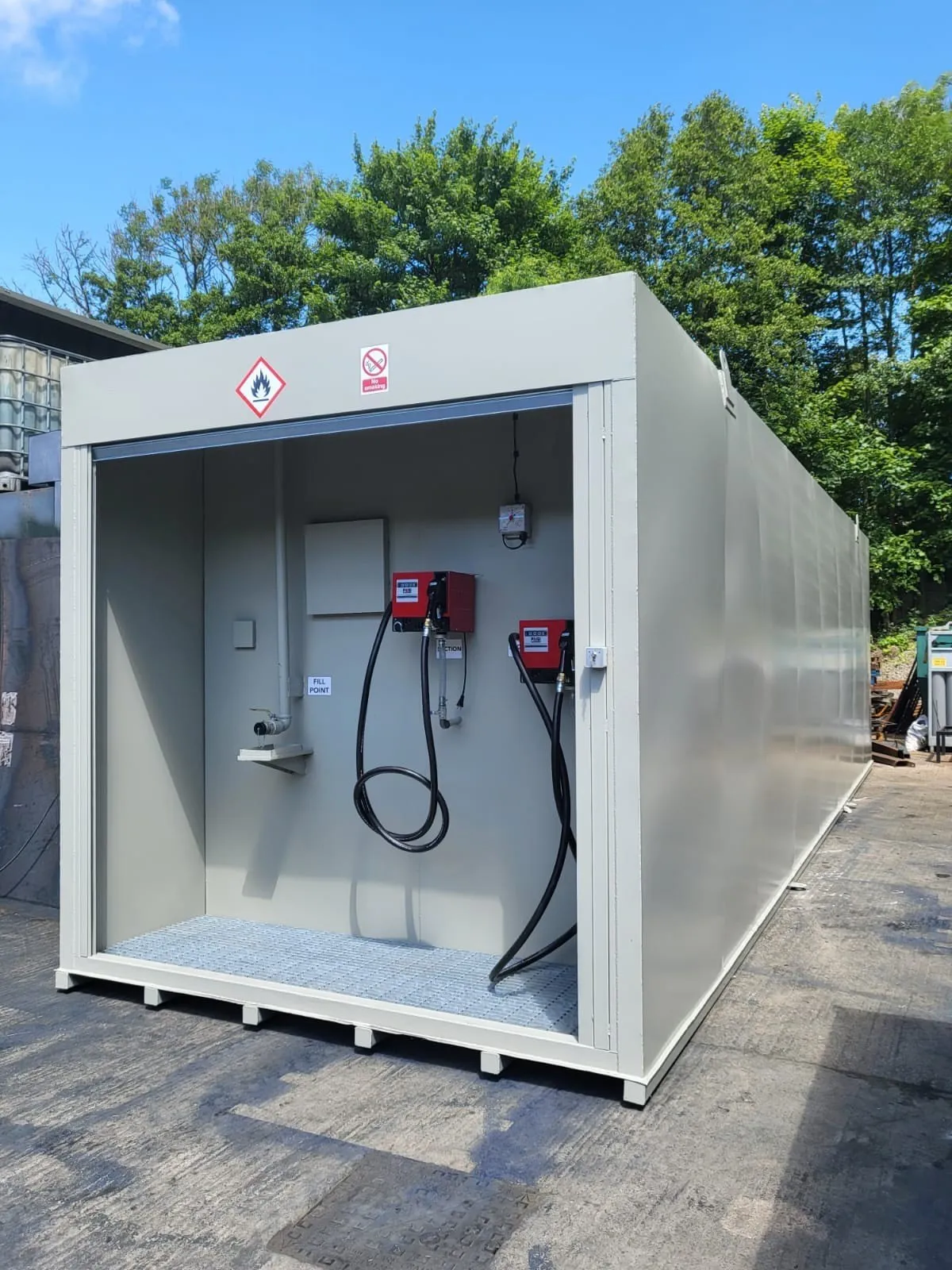 Willmott Transport bunded fuel tank