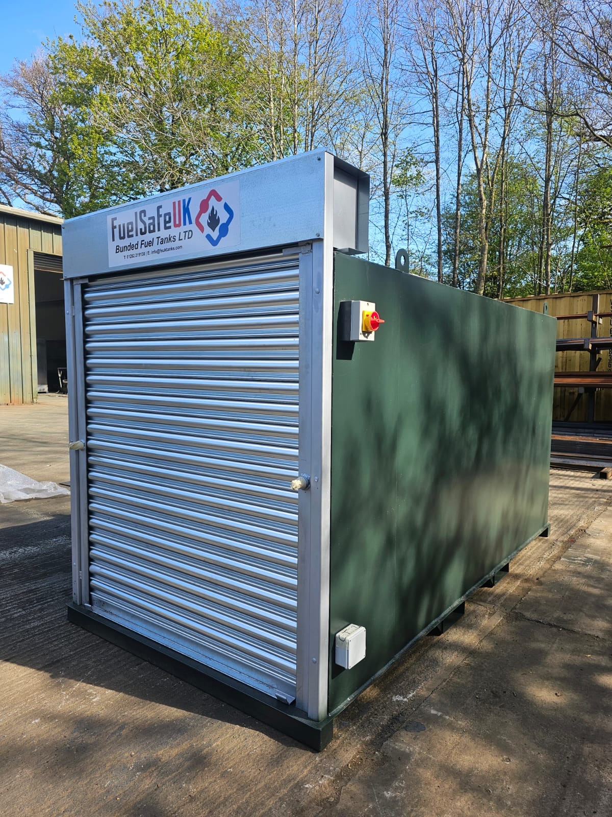 Crown Oil 5000 litre bunded fuel tanks